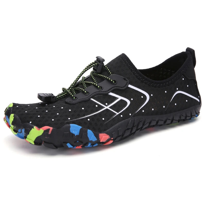 High Ankle Unisex Gym Footwaer Couples Vacation Beach Game Aqua Shoes Women Indoor Yoga Shoes Men Squat Fitness Shoes 35-46#