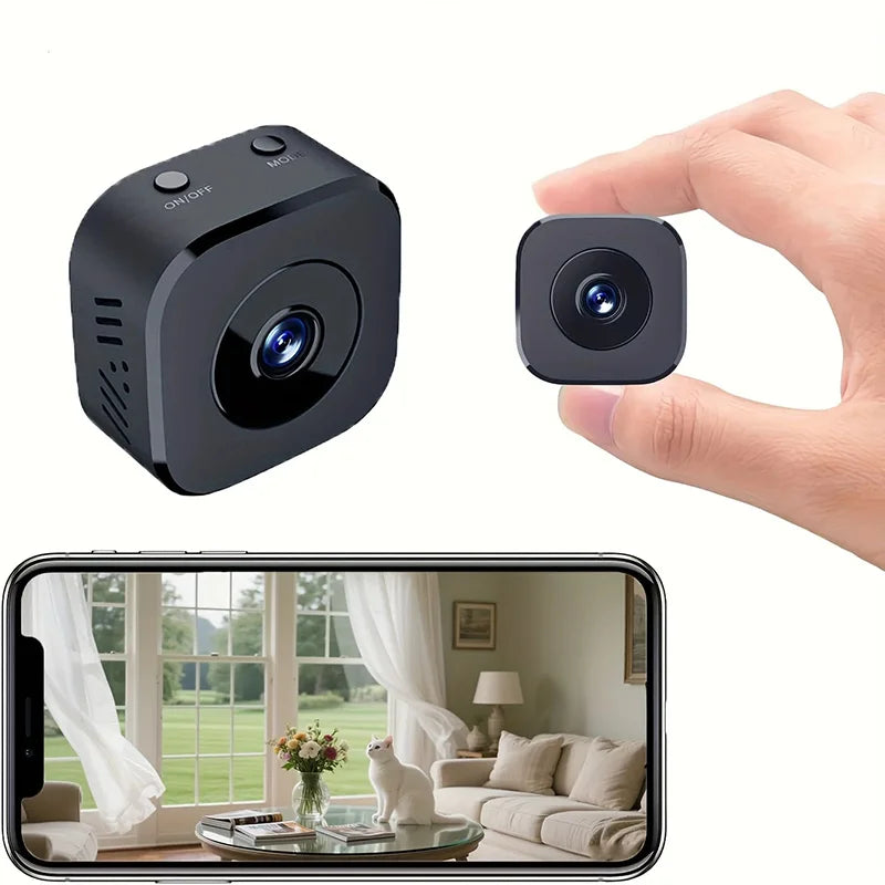 6K Mini Security Camera Pro FullHD WiFi Surveillance With 2 Way Audio Motion Detection Infrared Night Vision Security Cam