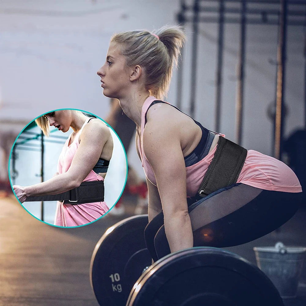 Self-Locking Weight Lifting Belt, Weightlifting Belt for Serious Functional Fitness,Weight Lifting,Lifting Support for Men/Women