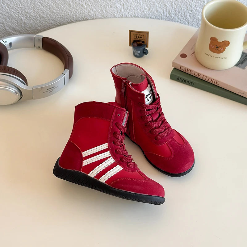 Boy/girl Wrestling Boots in Various Colors, Set-style Anti-slip Sports Shoes, Fitness Shoes, Boy's Breathable Wrestling Boots