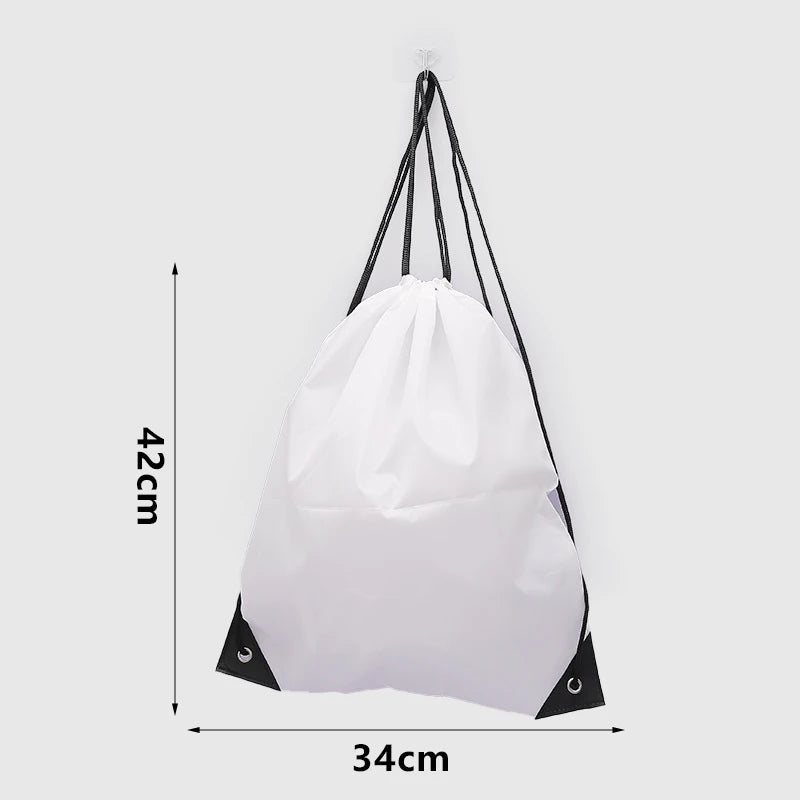 Outdoor Drawstring Gym Bag Travel bag String Bags Swimming Pool Clothes Shoes Storage Waterproof Packaging Pocket Unisex Fitness