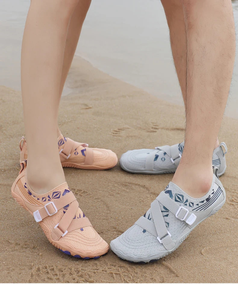 Wading Shoes Unisex Outdoor Swimming Shoes Beach Shoes Sports Fitness Shoes Stream Fishing Shoes Quick-drying Swimming Shoes