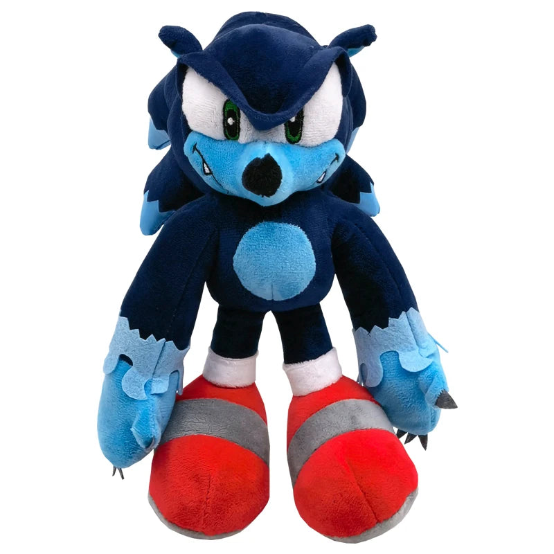 27-35cm Sonic Plush Stuffed Toys Shadow Tails Jet the Hawk Blaze the Cat Soft the Hedgehog Plushies Doll Kids Birthday Gifts Toy