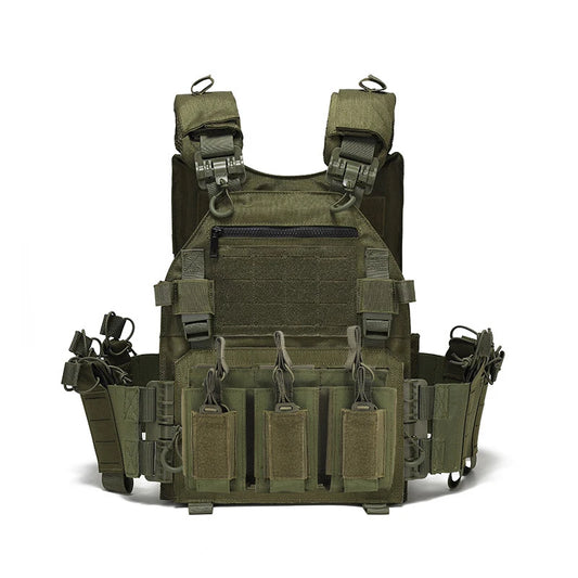 Multi-functional wear-resistant tactical vest outdoor training clothes outdoor equipment protective waistcoat
