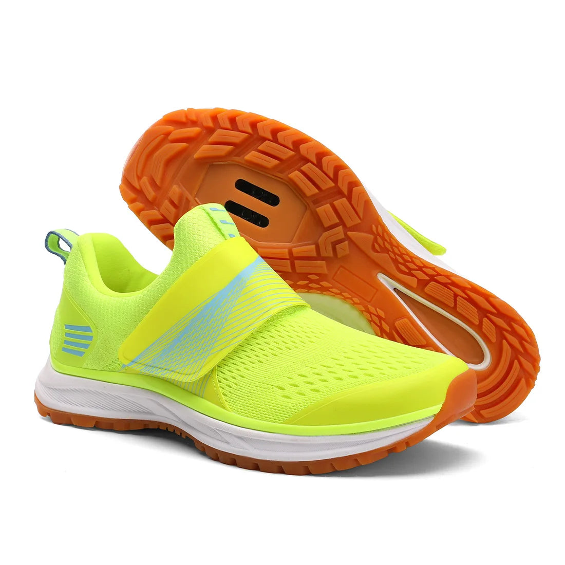 Women's indoor fitness dynamic cycling shoes hard soled rubber soled cycling shoes SPD MTB Sneakers mountain Bike shoes
