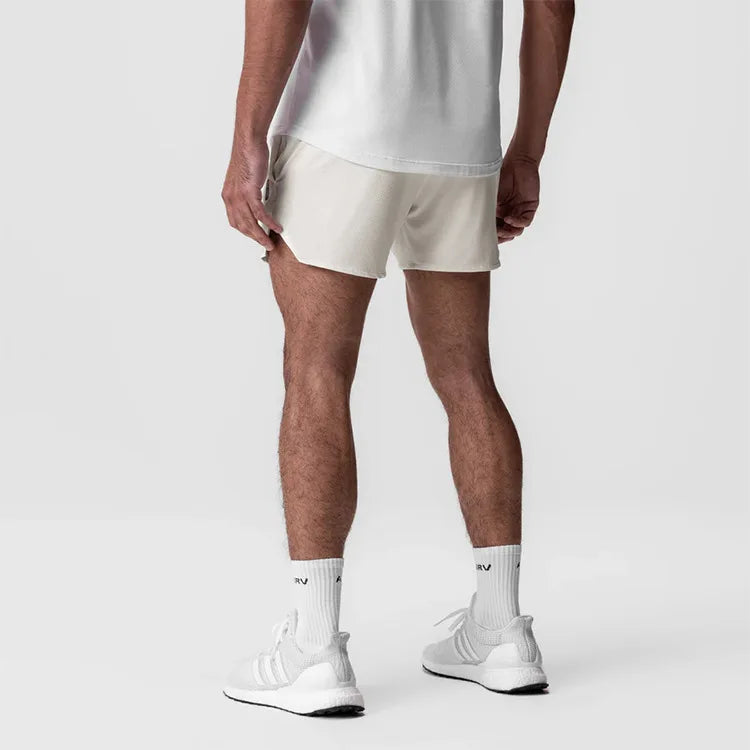 Men's Quick Dry Casual Shorts Running Sports Jogging Basketball Short Pants Male Gym Fitness Bottoms Compression Sweatpants