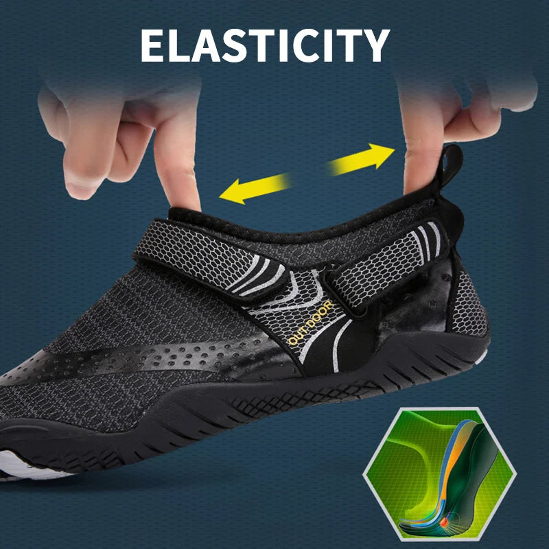 Men Water Shoes Women Wading Sneakers Drainage Barefoot Beach Aqua Shoes Quick Dry Fitness Yoga Shoes Sea Diving Swim Sandals