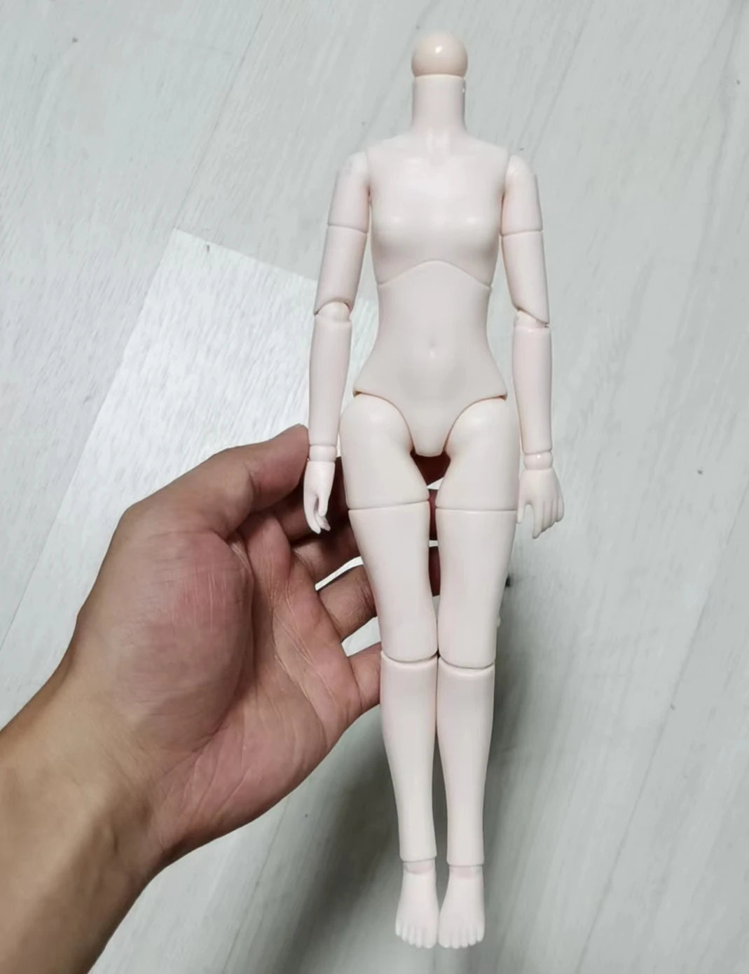 New Arrival 1/6 Head with Makeup for 28cm Girls Doll Accessories Open Head Dress Up Toys