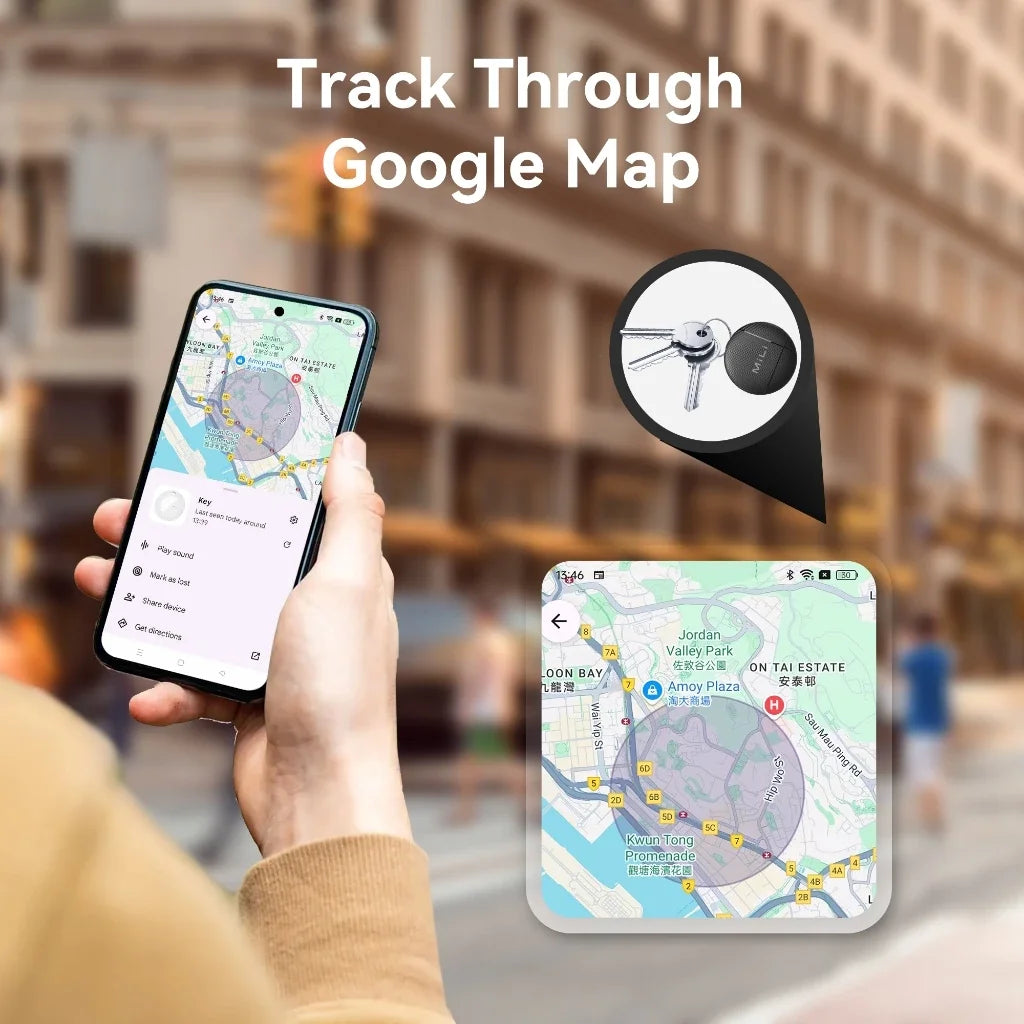 For Android MiLi LiTag Mini Item Finder Bluetooth-compatibility Tracker Global Accurate Location Tracking