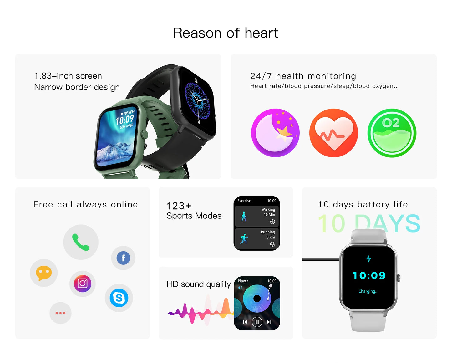 LIGE 2024 Bluetooth Calling Smart Watch For Men Women Full Touch Screen Sports Fitness Watch Man Smart Watches Women Smartwatch
