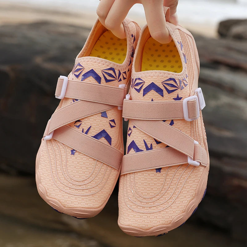 Wading Shoes Unisex Outdoor Swimming Shoes Beach Shoes Sports Fitness Shoes Stream Fishing Shoes Quick-drying Swimming Shoes