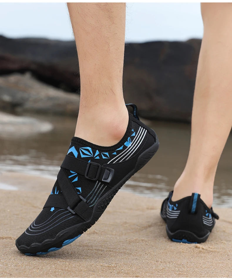 Wading Shoes Unisex Outdoor Swimming Shoes Beach Shoes Sports Fitness Shoes Stream Fishing Shoes Quick-drying Swimming Shoes