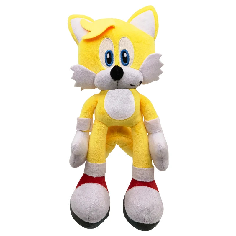 27-35cm Sonic Plush Stuffed Toys Shadow Tails Jet the Hawk Blaze the Cat Soft the Hedgehog Plushies Doll Kids Birthday Gifts Toy