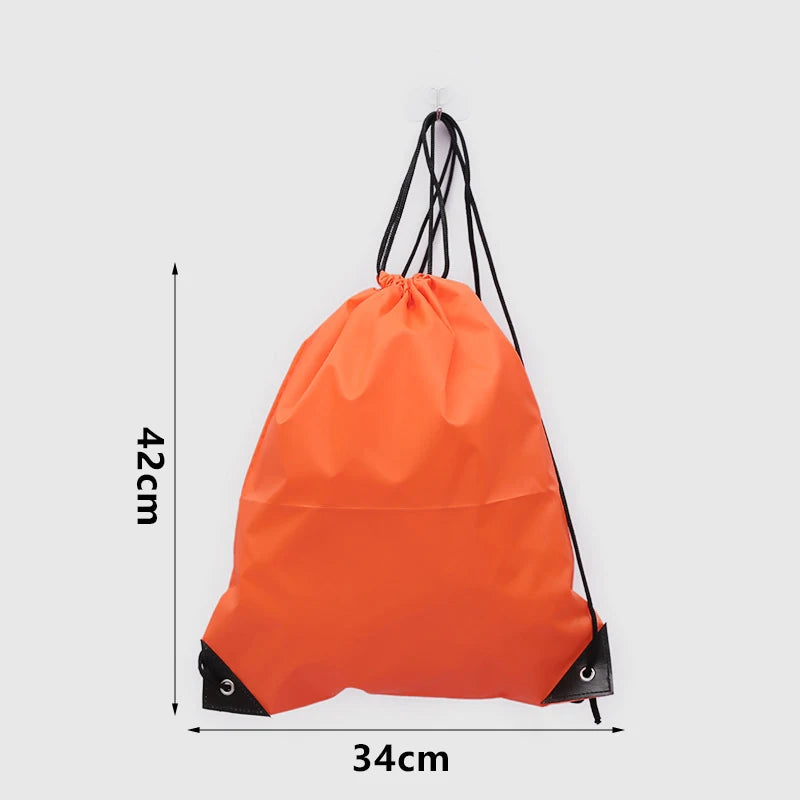 Outdoor Drawstring Gym Bag Travel bag String Bags Swimming Pool Clothes Shoes Storage Waterproof Packaging Pocket Unisex Fitness