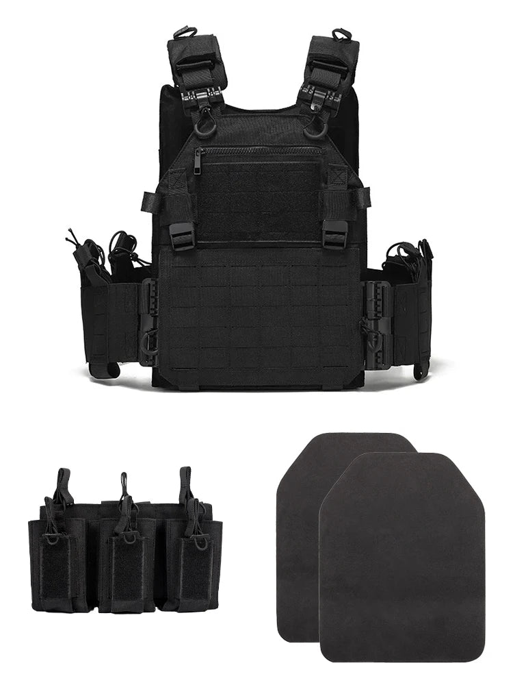 Multi-functional wear-resistant tactical vest outdoor training clothes outdoor equipment protective waistcoat