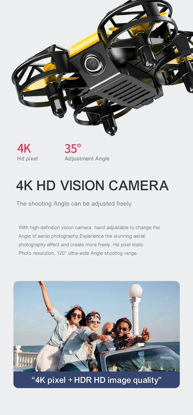 D12 Mini Drone 4k Profession HD Wide Angle Camera 1080P WiFi FPV Drone Camera Height Keep Drones Camera Helicopter Toys Gifts