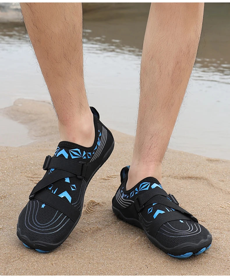 Wading Shoes Unisex Outdoor Swimming Shoes Beach Shoes Sports Fitness Shoes Stream Fishing Shoes Quick-drying Swimming Shoes