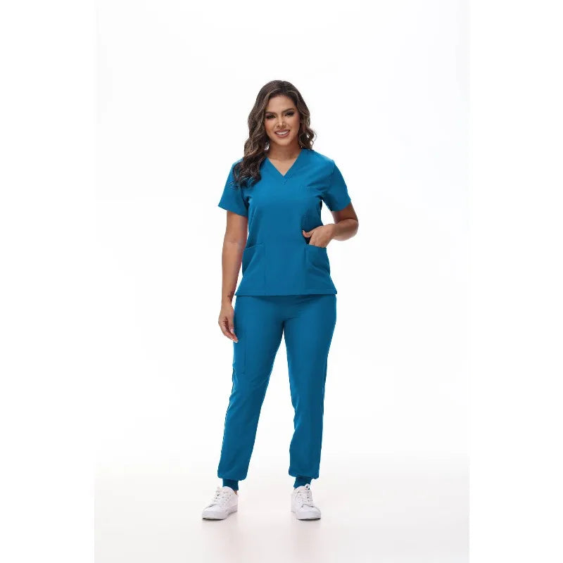 Quick Dry  Scrub Suit for Doctors Nurses Dentists Healthcare Professionals Nursing Uniform