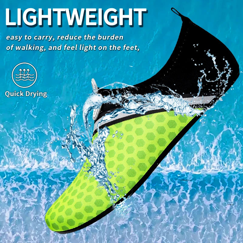 Diving Shoes Women Aqua Shoes Men Beach Swimming Water Sport Socks Barefoot Sneaker Fitness Dance Swim Surfing Snorkeling Shoe
