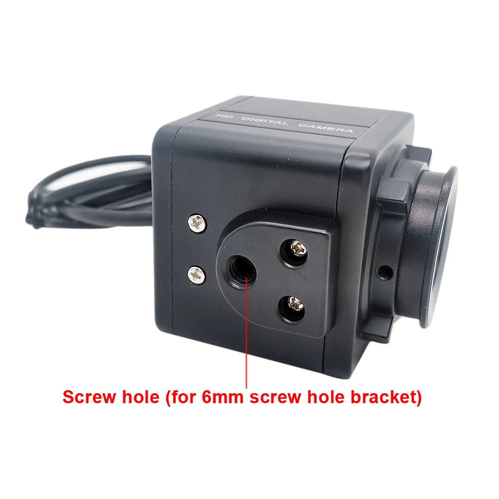 Industrial 12MP 4000x3000 CMOS IMX362 USB Webcam Autofocus NoDistortion Lens Hd Surveillance USB Camera PC OTG UVC Plug And Play