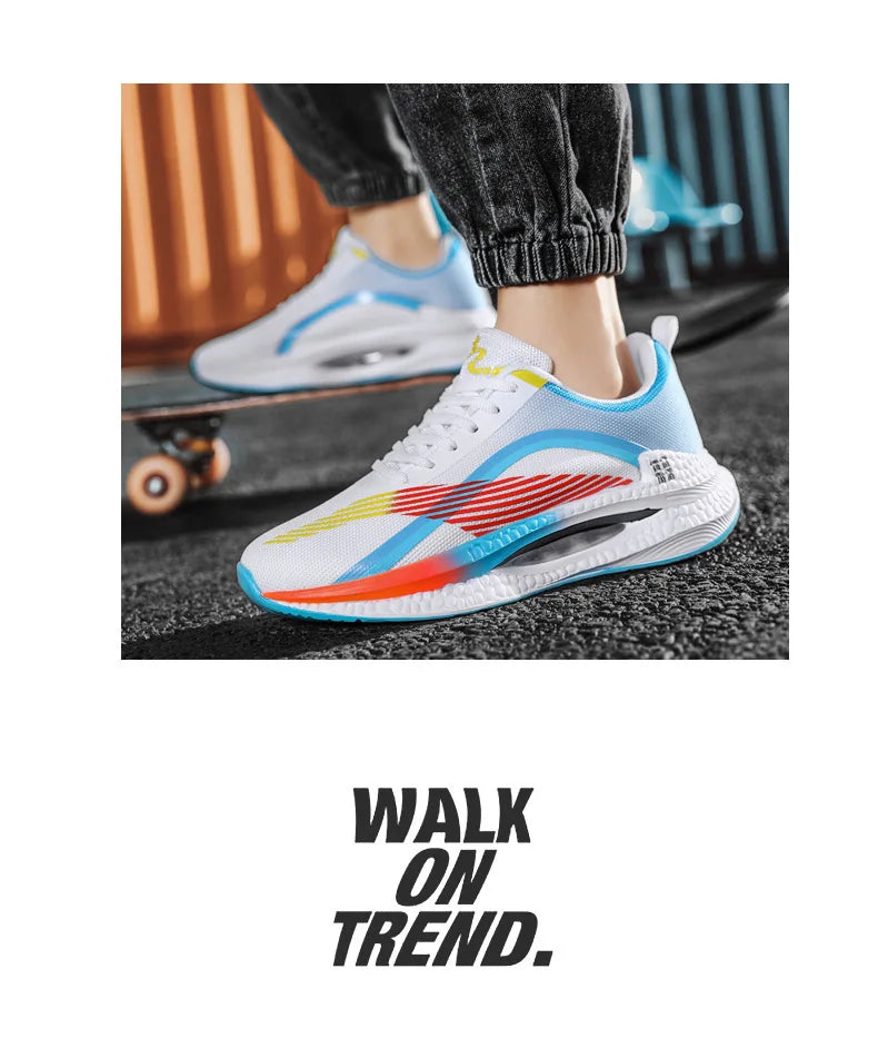 Unisex Tennis Shoes Men Air Cushion Fitness Sneakers Men High Elasticity Gym Trainers Men Outdoor Couple Sport Shoes Zapatillas