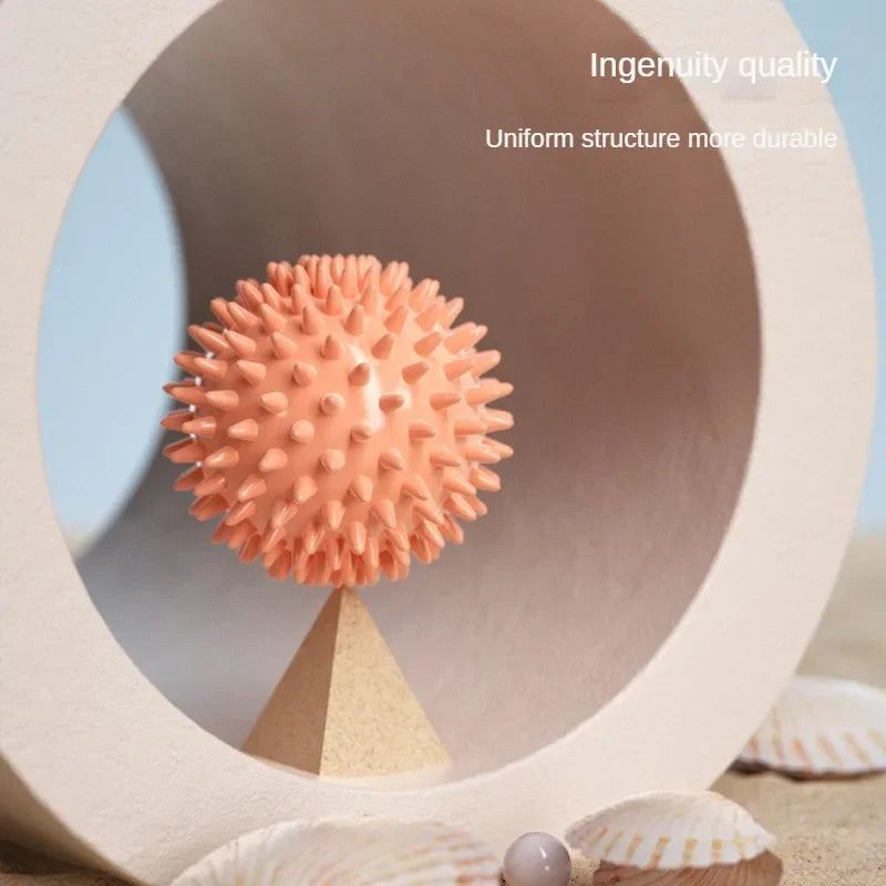 Durable PVC Spiky Massage Ball Trigger Point Sport Fitness Hand Foot Pain Relief Plantar Fasciitis Reliever Hedgehog Balls 6cm