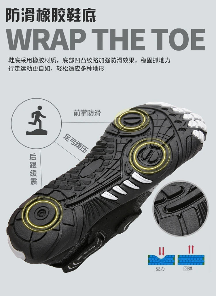 Indoor Fitness Shoes Men Women Yoga Treadmill Barefoot Shoes Gym Special Shock-absorbing Skipping Shoe Non-slip Training Sneaker