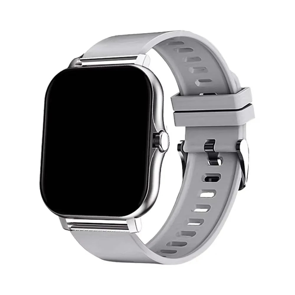 LAXASFIT 2025 New Smart Watch Bluetooth Talk Full Touch Screen Heart Rate Monitor Sports Fitness Smart Watch Men Women Gift