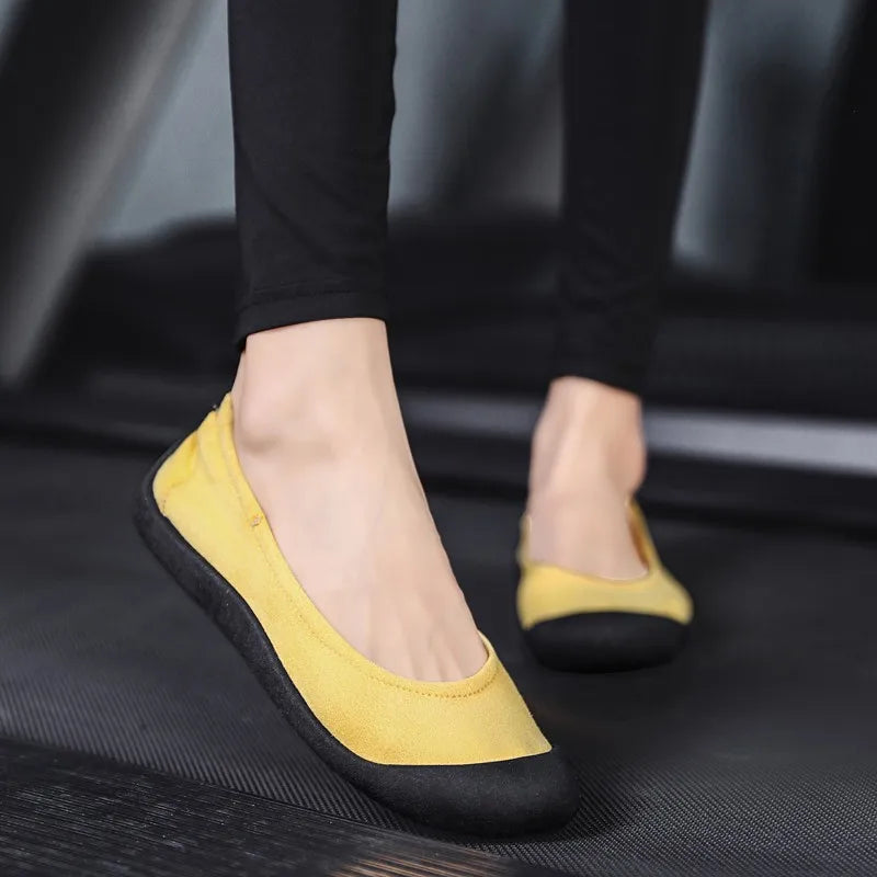 RYAMAG Women Shoes Outdoor Casual Sneakers Yoga Dance Shoes Fitness Shoes Comfortable Lightweight Loafers Slipon Sporting Flats