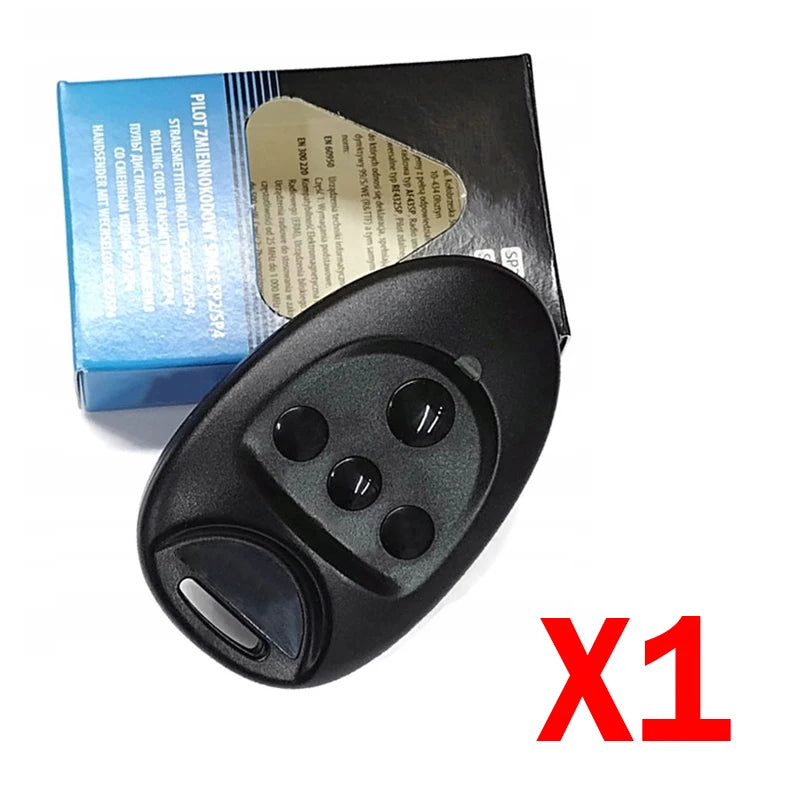 SPACE SP2 Remote Control 433.92MHz Rolling Code SPACE SP4 SP2 Gate Remote Control Green LED Light Handheld Transmitter