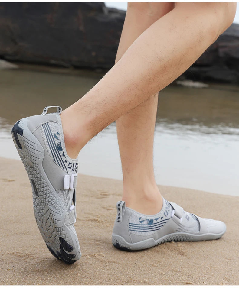 Wading Shoes Unisex Outdoor Swimming Shoes Beach Shoes Sports Fitness Shoes Stream Fishing Shoes Quick-drying Swimming Shoes