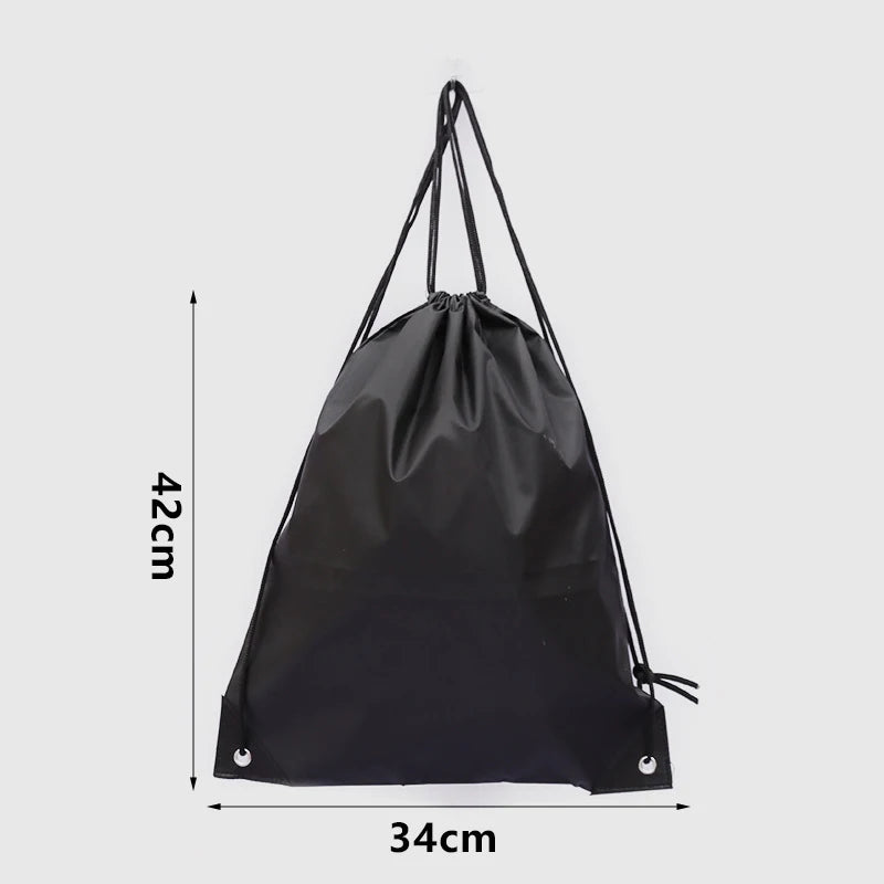 Outdoor Drawstring Gym Bag Travel bag String Bags Swimming Pool Clothes Shoes Storage Waterproof Packaging Pocket Unisex Fitness