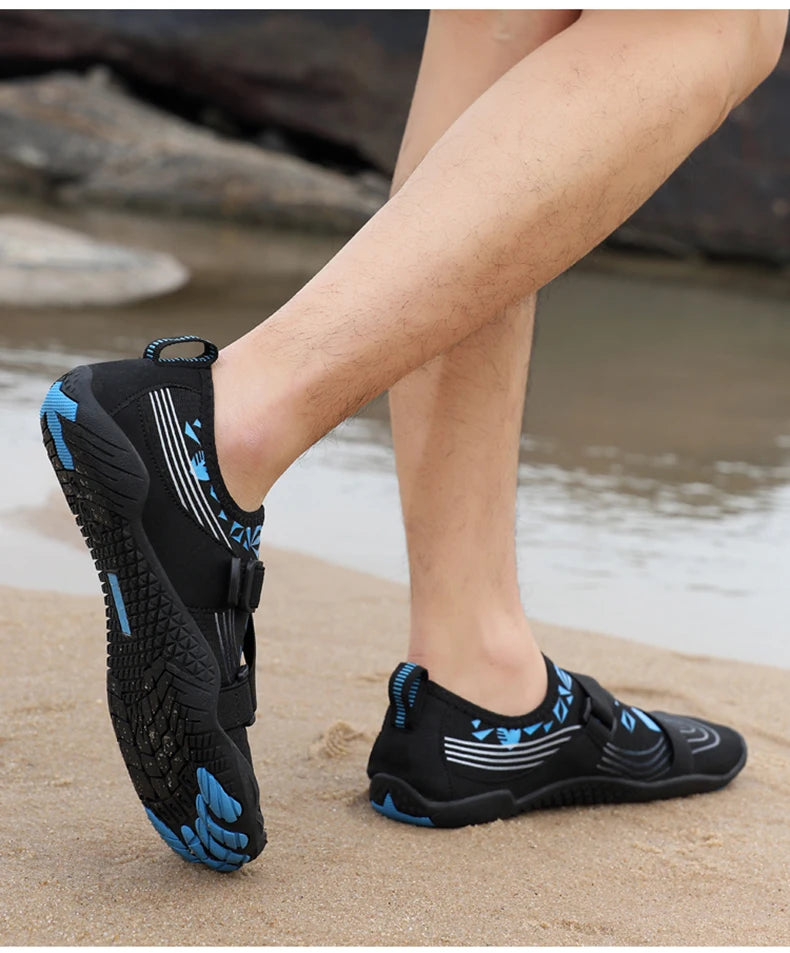 Wading Shoes Unisex Outdoor Swimming Shoes Beach Shoes Sports Fitness Shoes Stream Fishing Shoes Quick-drying Swimming Shoes