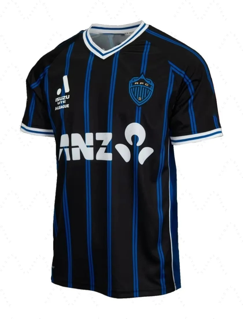 2026 Australia A-League Auckland FC match Training football jersey Autumn Sports Dry Quickly Men's T-Shirt Children's Clothing