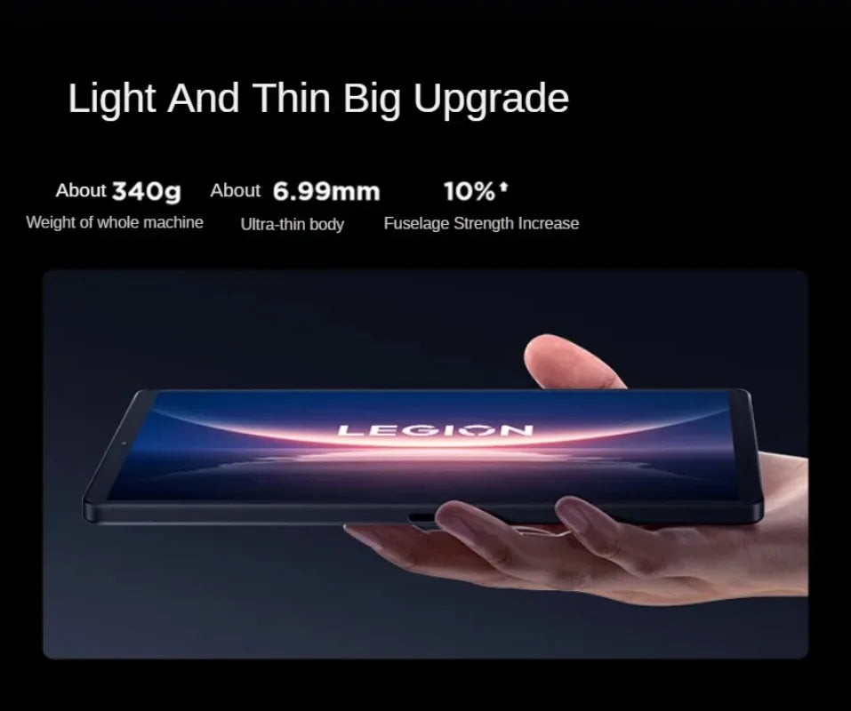 Lenovo tablet PC LEGION Y700 4th LCD Screen 3040*1904 3K 68W Fast Charge Snapdragon 8 Ultra Edition 7600mAh Battery 8.8-inch