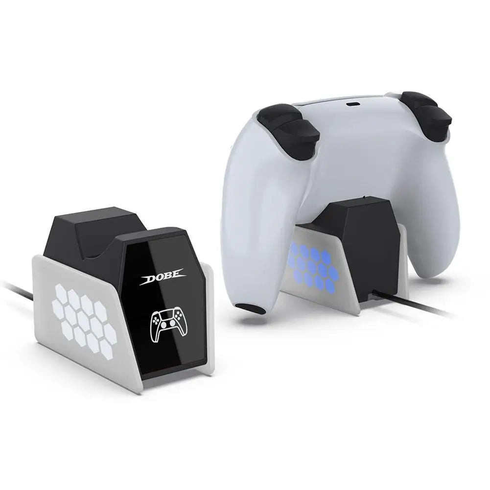 For 5 Singal Dock Wireless Gamepad for ps5 Controller Charger Station Game Controller Charging Dock