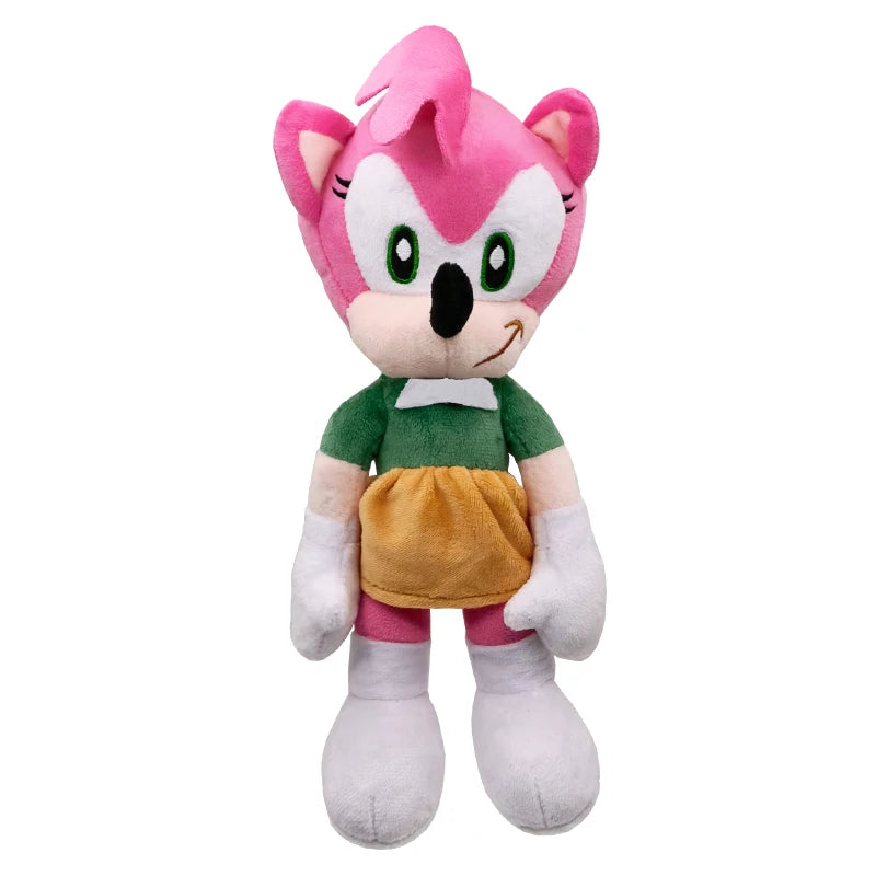 27-35cm Sonic Plush Stuffed Toys Shadow Tails Jet the Hawk Blaze the Cat Soft the Hedgehog Plushies Doll Kids Birthday Gifts Toy