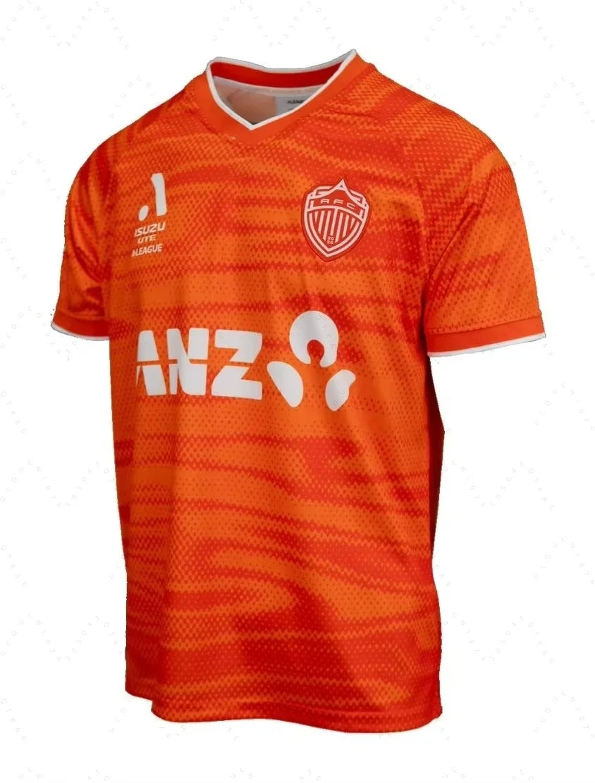 2026 Australia A-League Auckland FC match Training football jersey Autumn Sports Dry Quickly Men's T-Shirt Children's Clothing