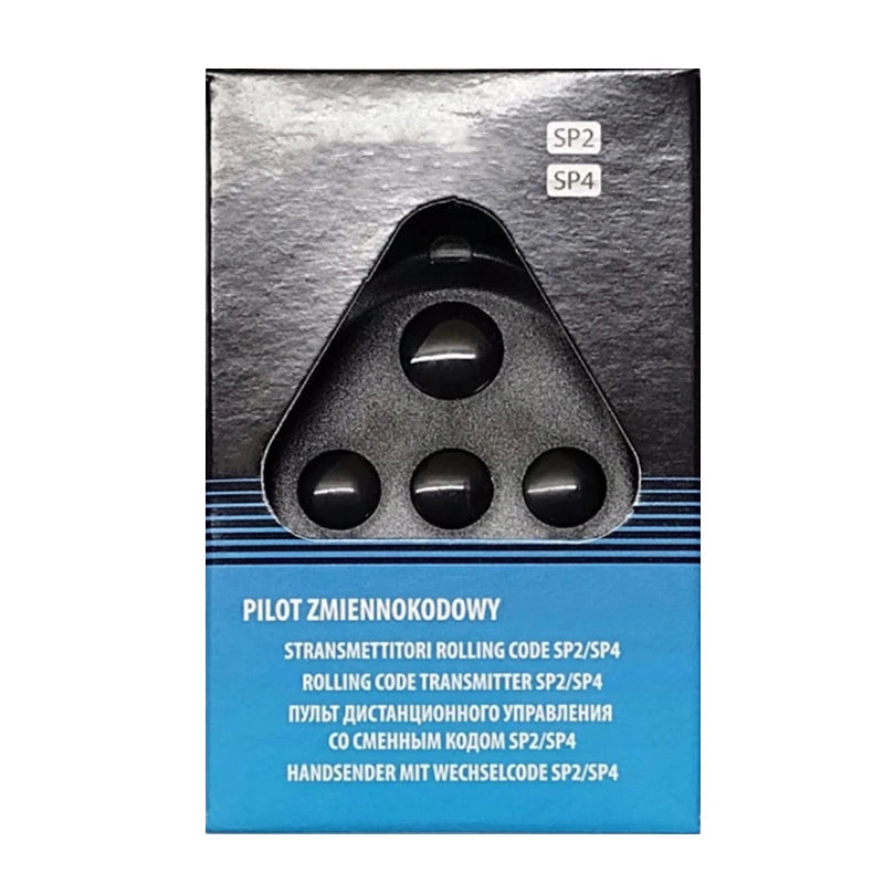 SPACE SP2 Remote Control 433.92MHz Rolling Code SPACE SP4 SP2 Gate Remote Control Green LED Light Handheld Transmitter