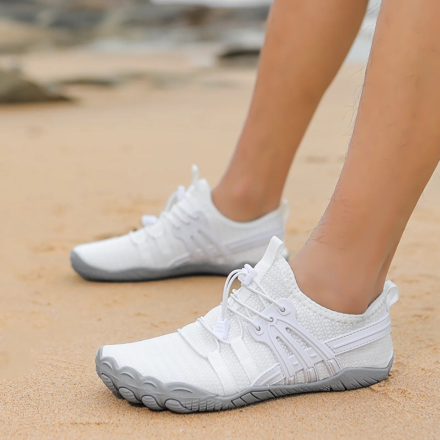 Outdoor Creek Shoes Men's and Women's Wading Swimming Shoes Couple's Beach Shoes Indoor Yoga Fitness Hiking