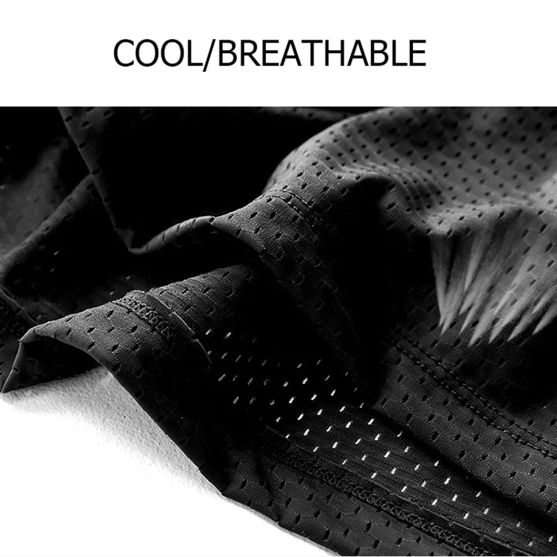 Summer Mesh Tank Top Men Gym Fitness Quick Dry T-shirt Mens Bodybuilding Fitness Muscle Sleeveless Breathable Male Mesh T Shirts
