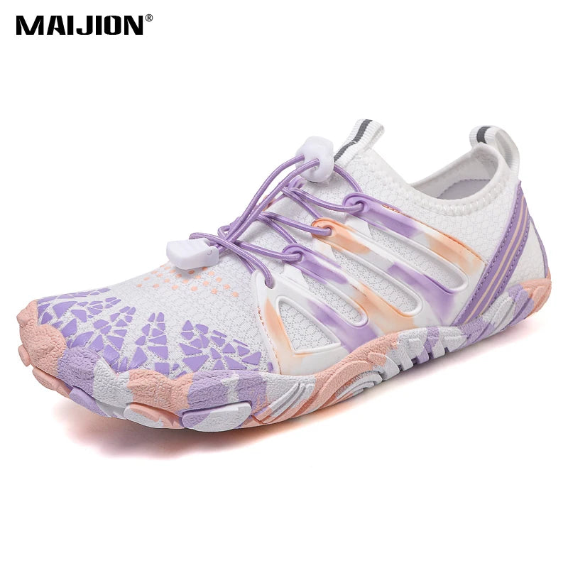 Aqua Shoes For Women Men Barefoot Water Shoes Anti-Slip Quick-Drying Outdoor Beach Upstream Wading Swimming Shoe Sneakers Unisex