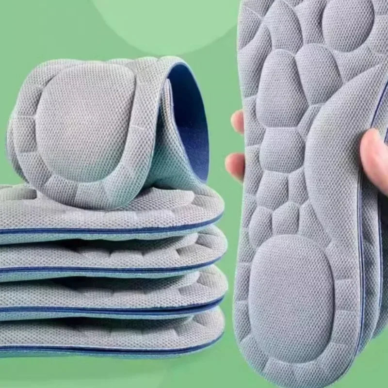 10pcs 5D Massage Memory Foam Insoles Thickening Breathable Cushioning Comfort Support for High Heels Shoes Orthopedic Foot Pads