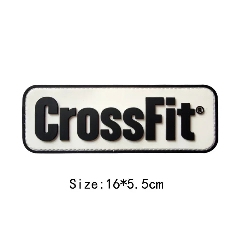 3D Tactical Military Patches PVC Fitness Armband Vests Hats Badges Soft Rubber Sword Cat Bear Morale Hook Loop Applique Emblem
