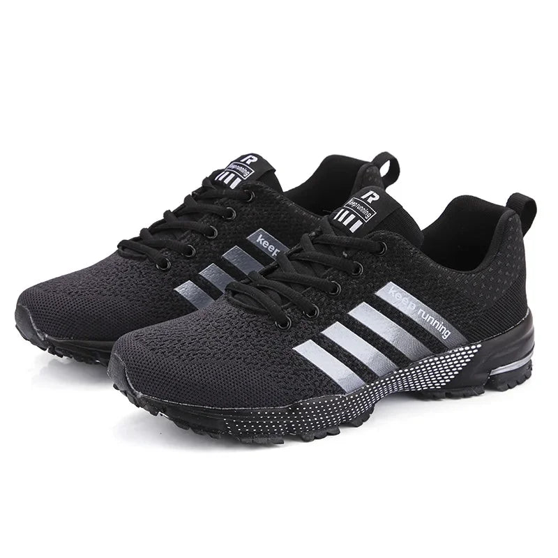 High Quality Men's Sneakers Outdoor Comfortable Lightweight Mesh Breathable Running Shoes Couple Soft Sole Fitness Shoes 2026