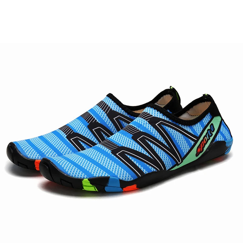 Lager Size Unisex Outdoor Aqua Shoes Couples Vacation Beach Barefoot Swimming Shoes Indoor Fitness Yoga Shoes 35-46#