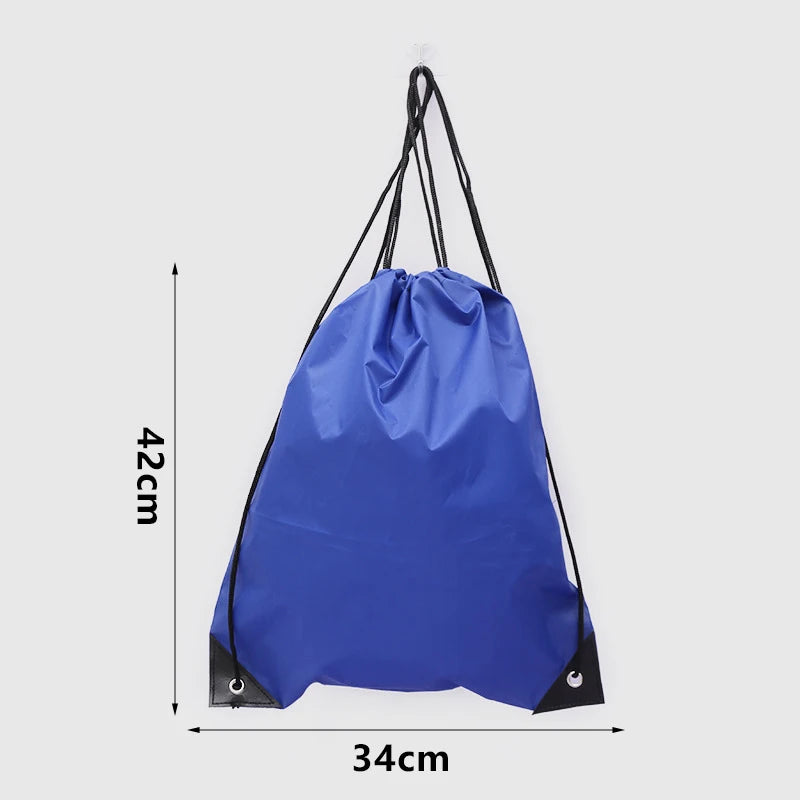 Outdoor Drawstring Gym Bag Travel bag String Bags Swimming Pool Clothes Shoes Storage Waterproof Packaging Pocket Unisex Fitness