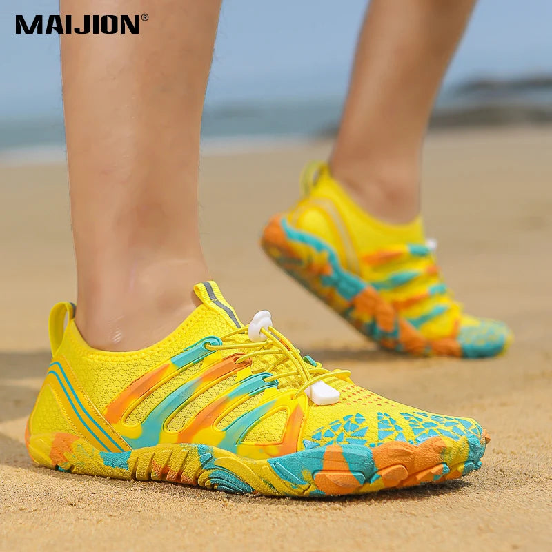Aqua Shoes For Women Men Barefoot Water Shoes Anti-Slip Quick-Drying Outdoor Beach Upstream Wading Swimming Shoe Sneakers Unisex