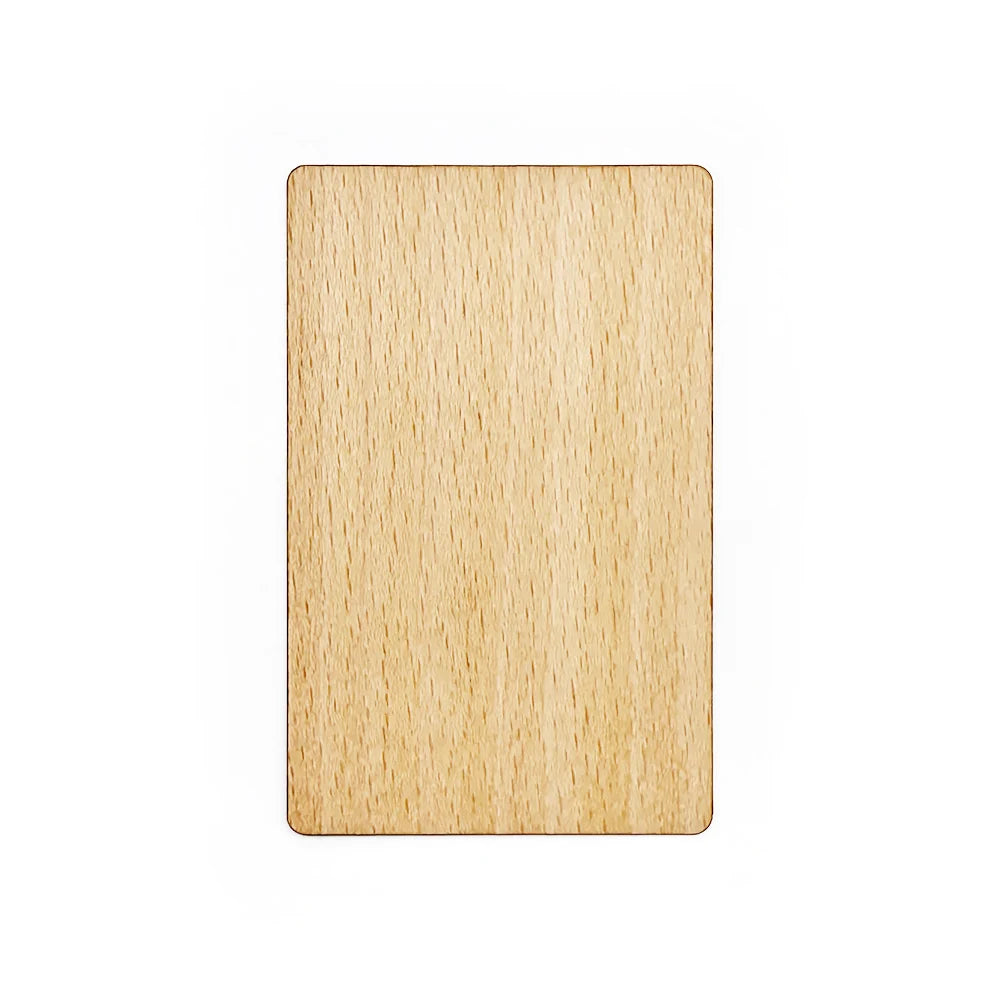 Wooden Card NFC 13.56MHZ RFID Tag 504Bytes 215Nt/ag Chip Membership Contactless Business Gift Social Recognition Lasercard
