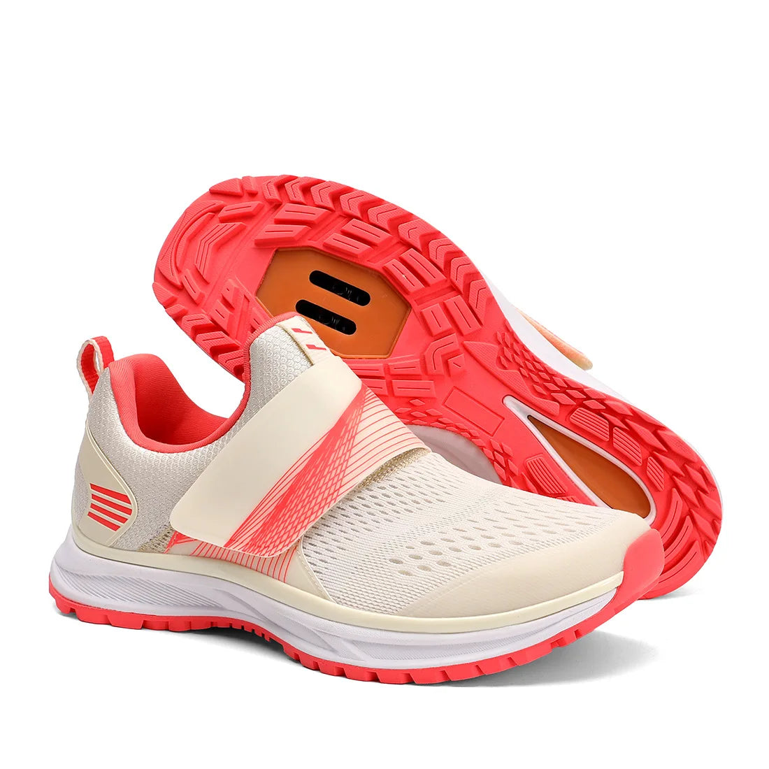 Women's indoor fitness dynamic cycling shoes hard soled rubber soled cycling shoes SPD MTB Sneakers mountain Bike shoes